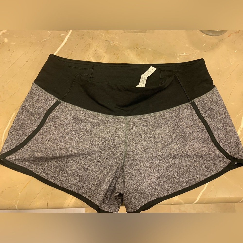 LULULEMON women’s low-rise shorts - worn once - practically new